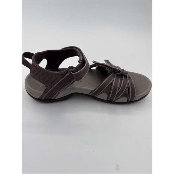 Teva Tirra Taupe & Purple Adjustable Straps Hiking Sandal 4266 Women's Size 11 - Picture 8 of 11